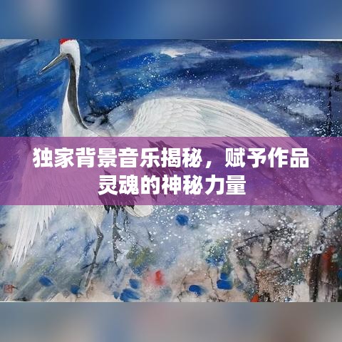独家背景音乐揭秘，赋予作品灵魂的神秘力量
