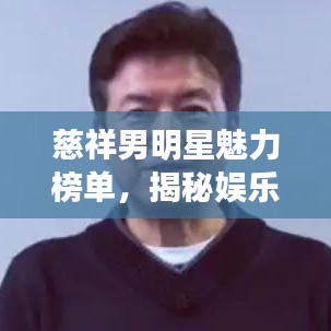 慈祥男明星魅力榜单，揭秘娱乐圈十大魅力男星排名！