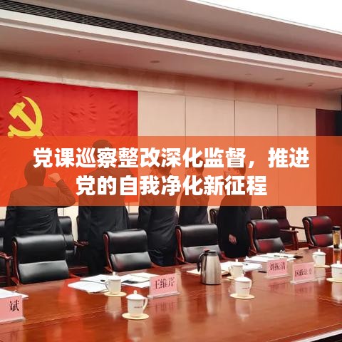 党课巡察整改深化监督，推进党的自我净化新征程